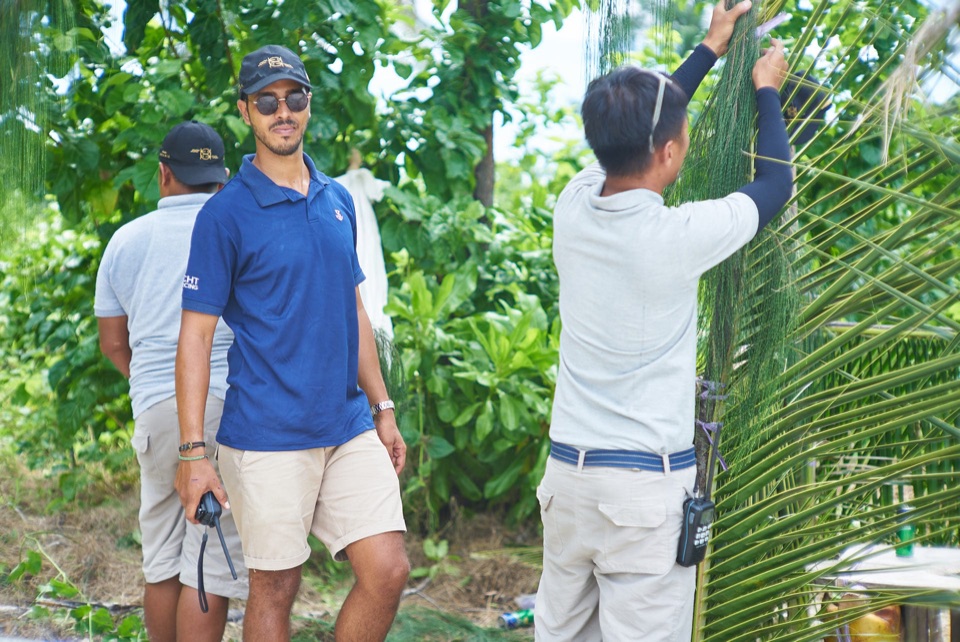 Upwind Solutions team on location